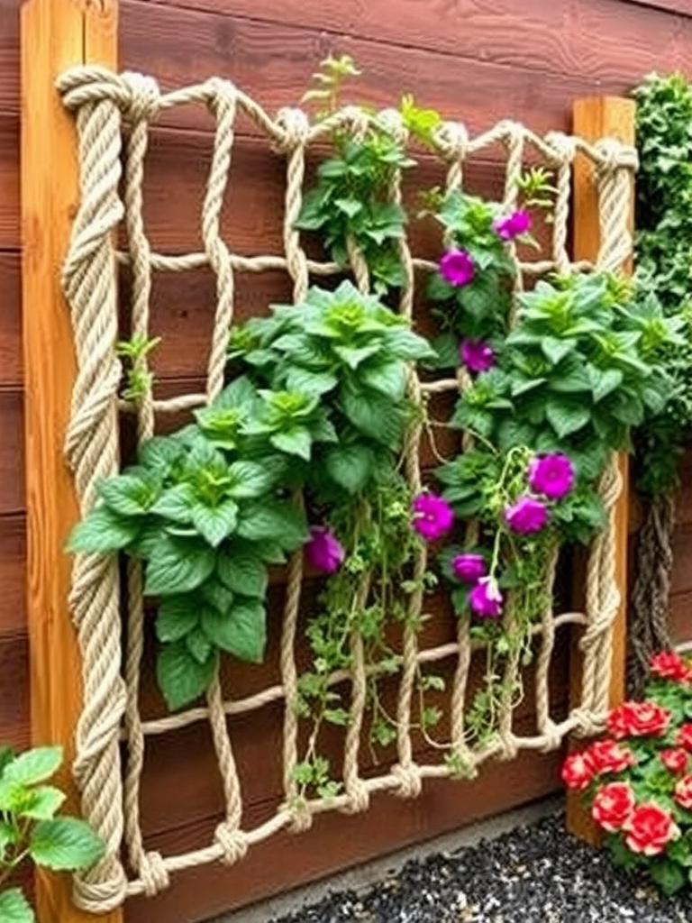 Twisted Rope Trellis