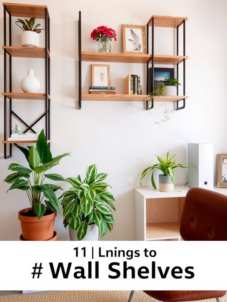 Utilize Wall Shelves