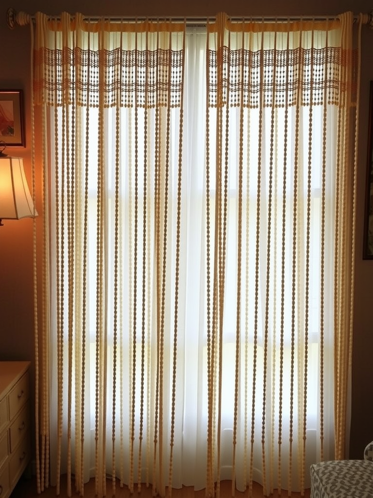 Vintage Beaded Curtains