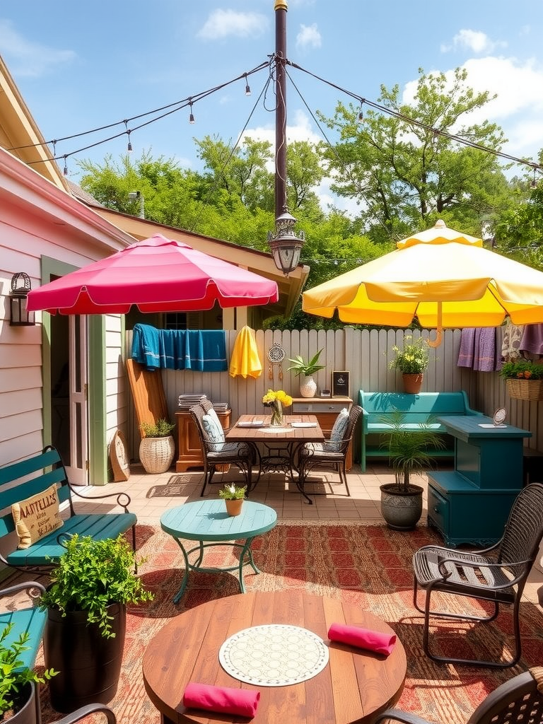 Vintage-Inspired Backyard