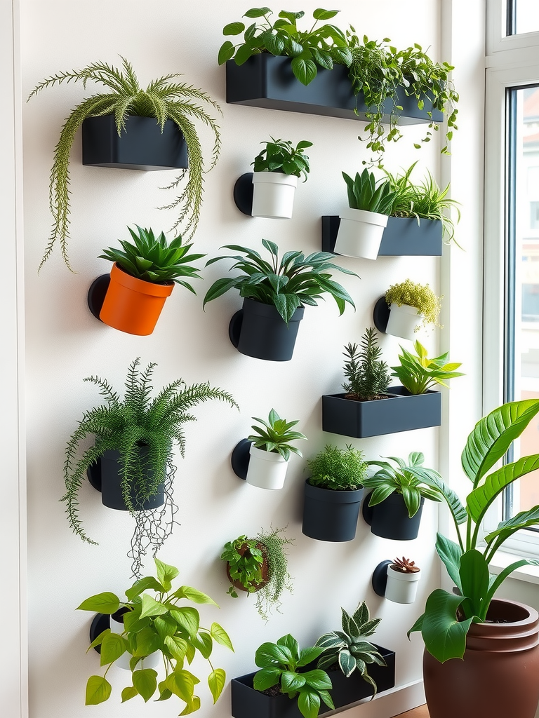 Wall-Mounted Planters