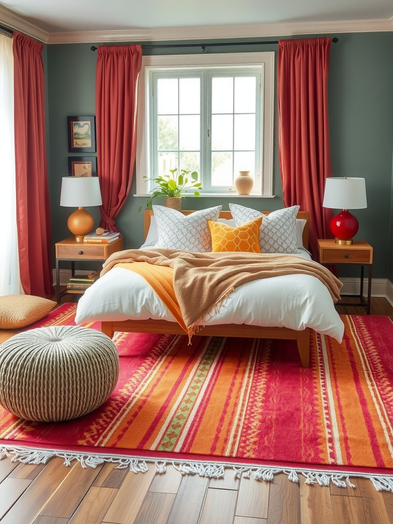 Warm Colorful Rugs