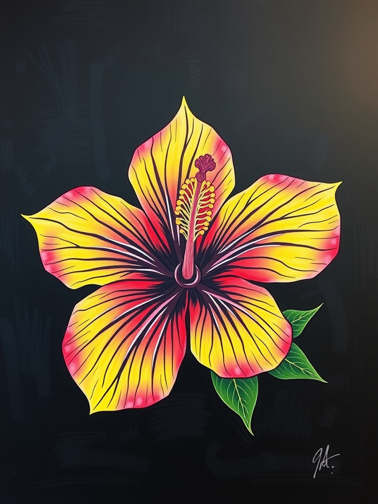 Bold Hibiscus Flower