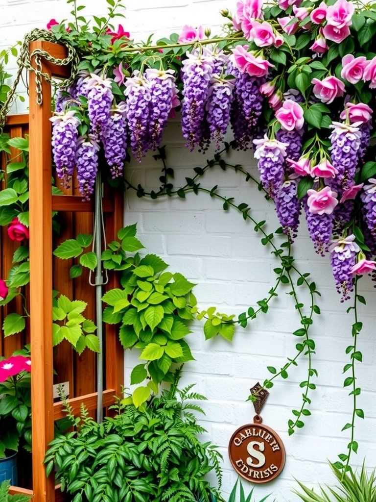 Climbing Plants and Trellises