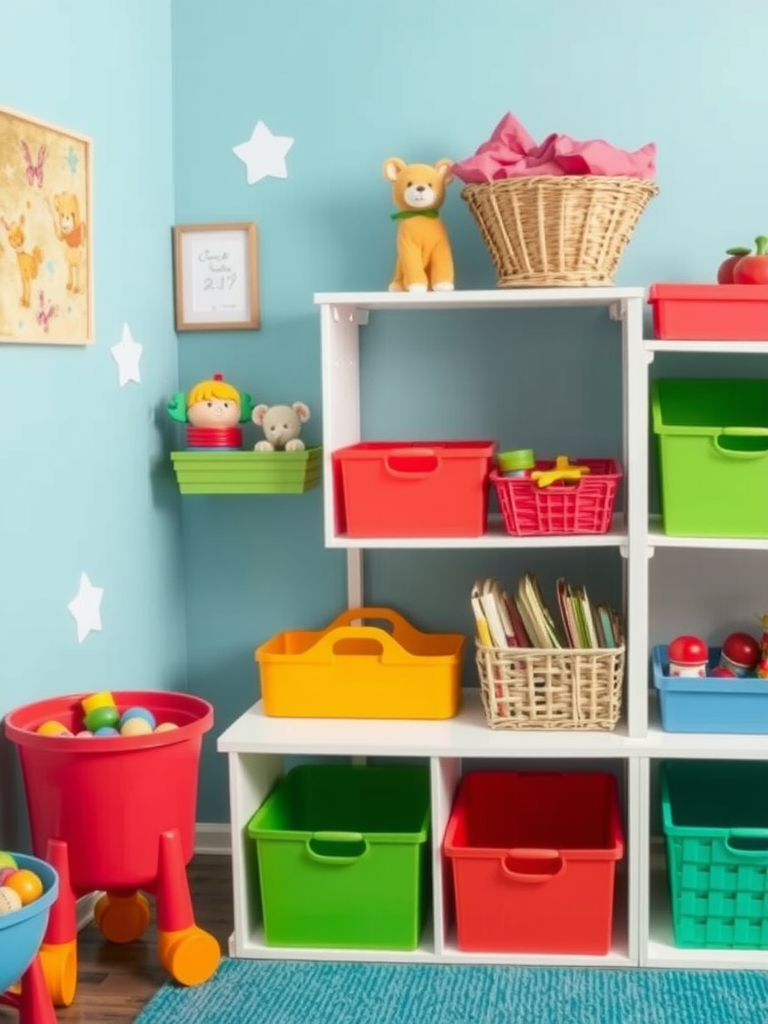 Colorful Storage Solutions