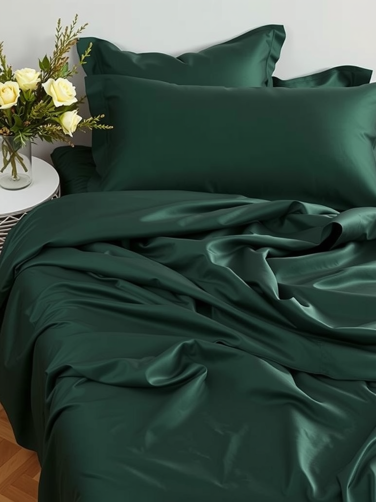 Elegant Satin Sheets