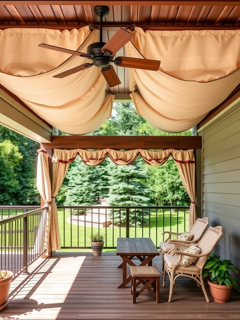 Fabric Drapes or Canopies