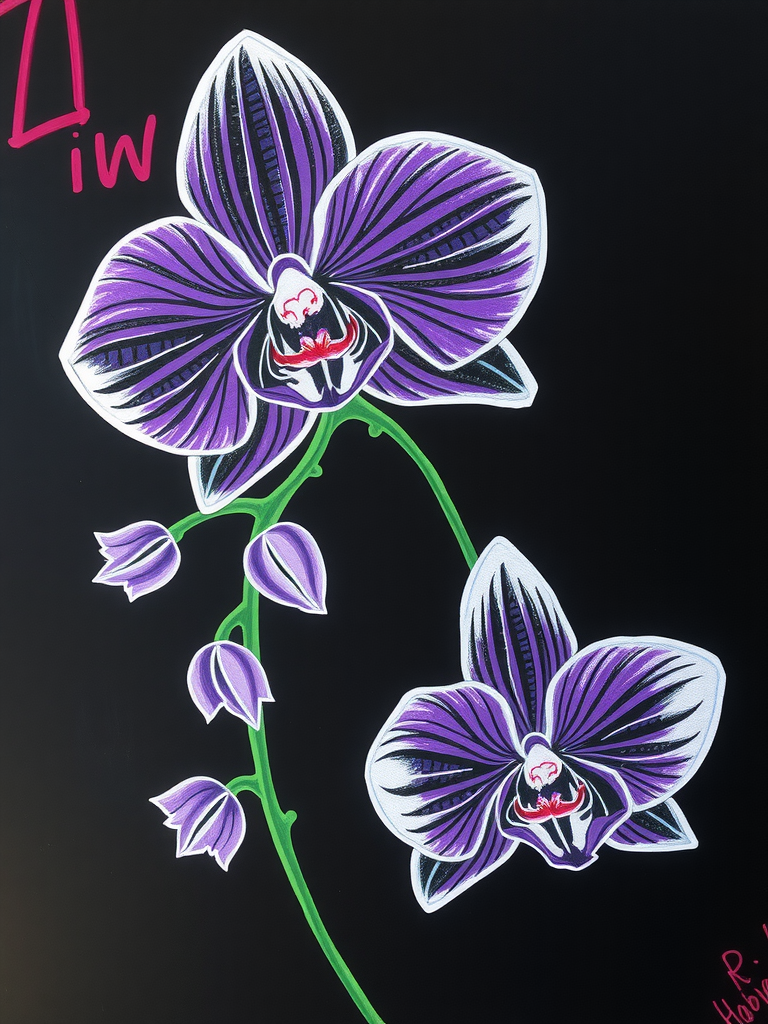 Gorgeous Orchid Design