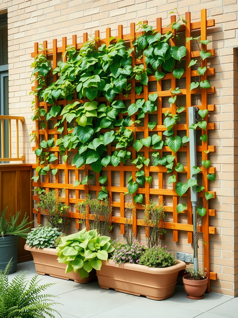 Green Wall Trellis