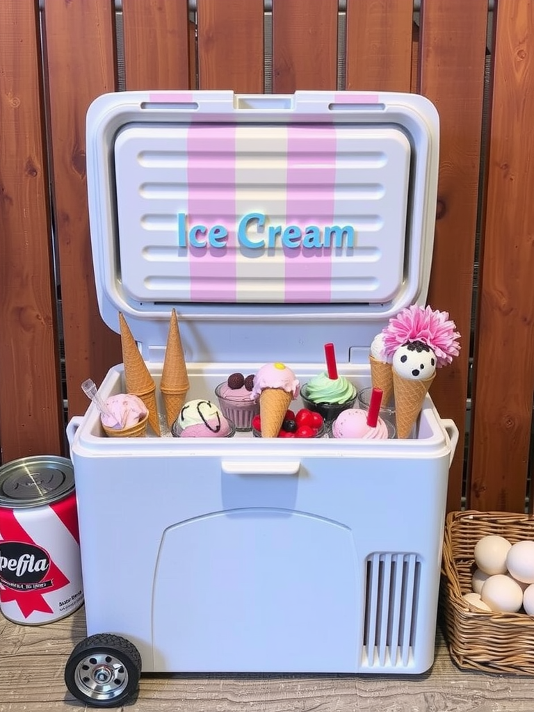 Ice Cream Cooler