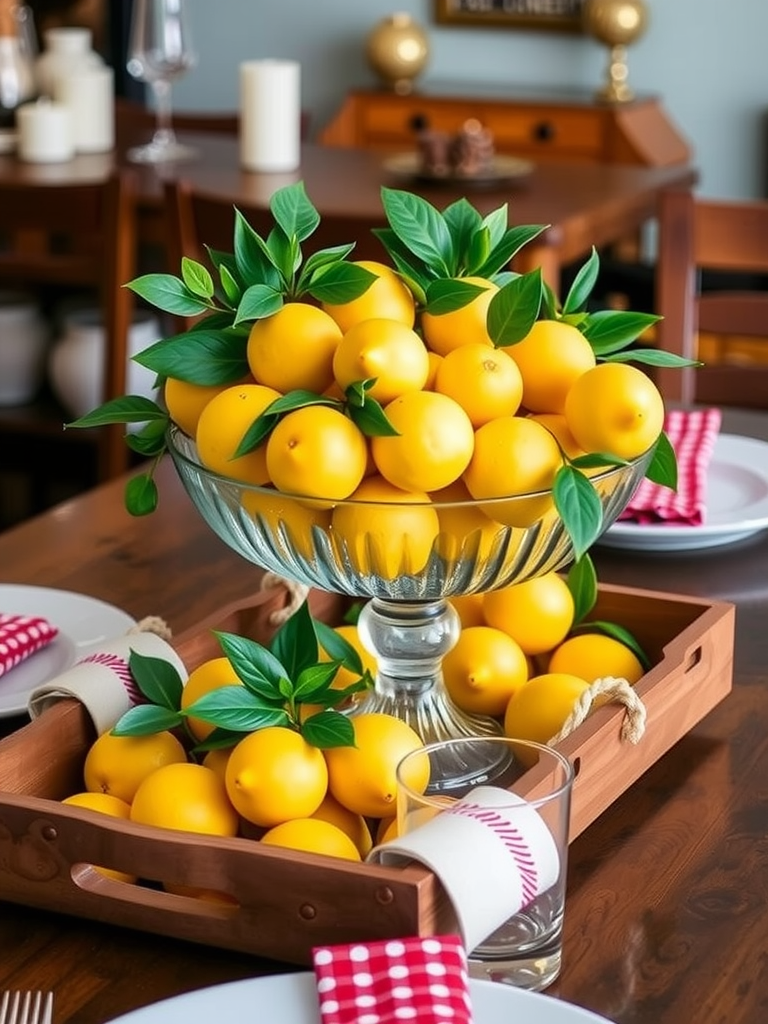 Lemon Centerpieces