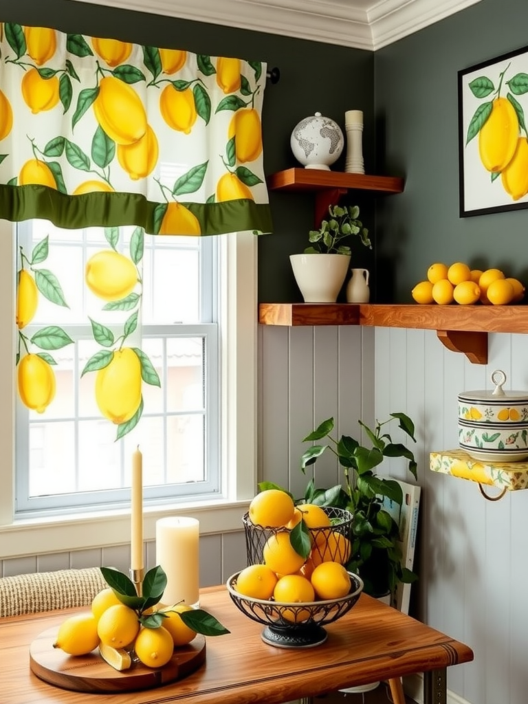 Lemon Decor Accents