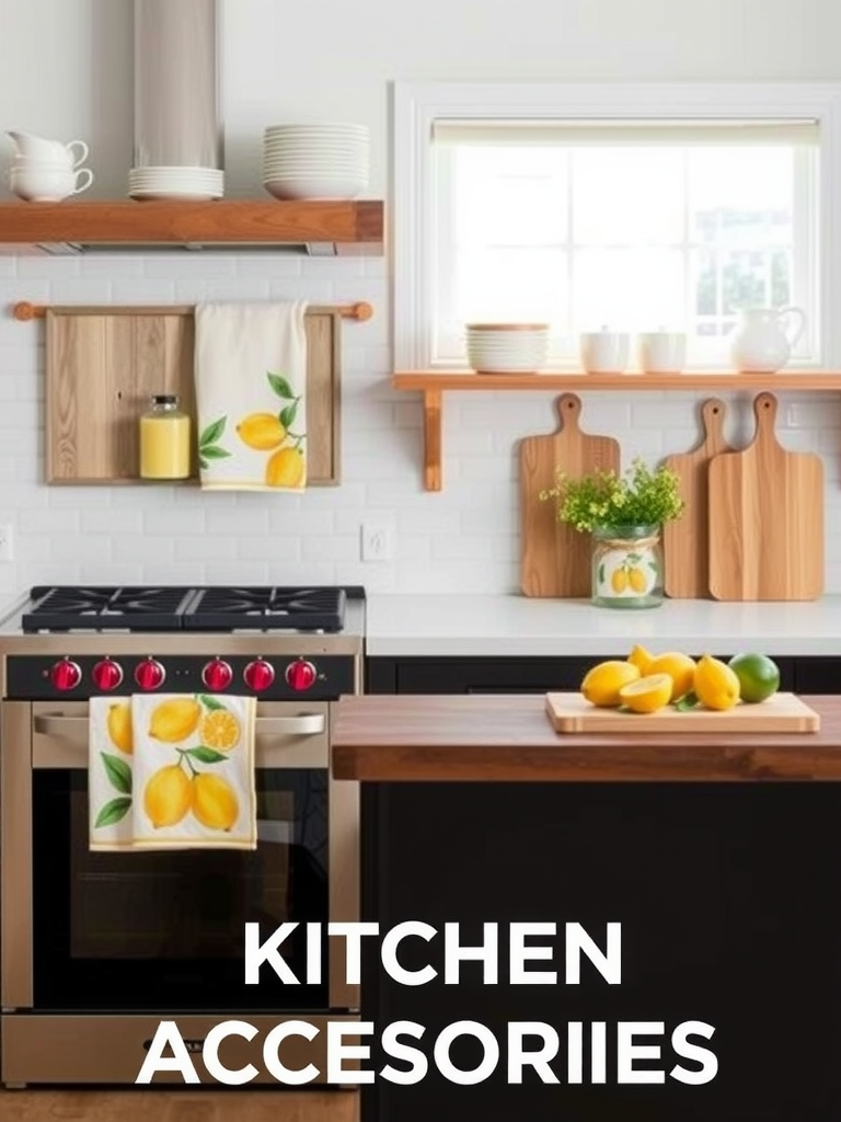 Lemon Kitchen Accessories