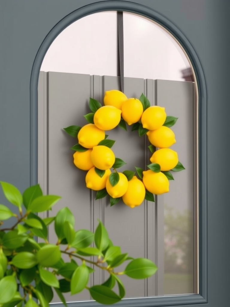 Lemon Wreaths