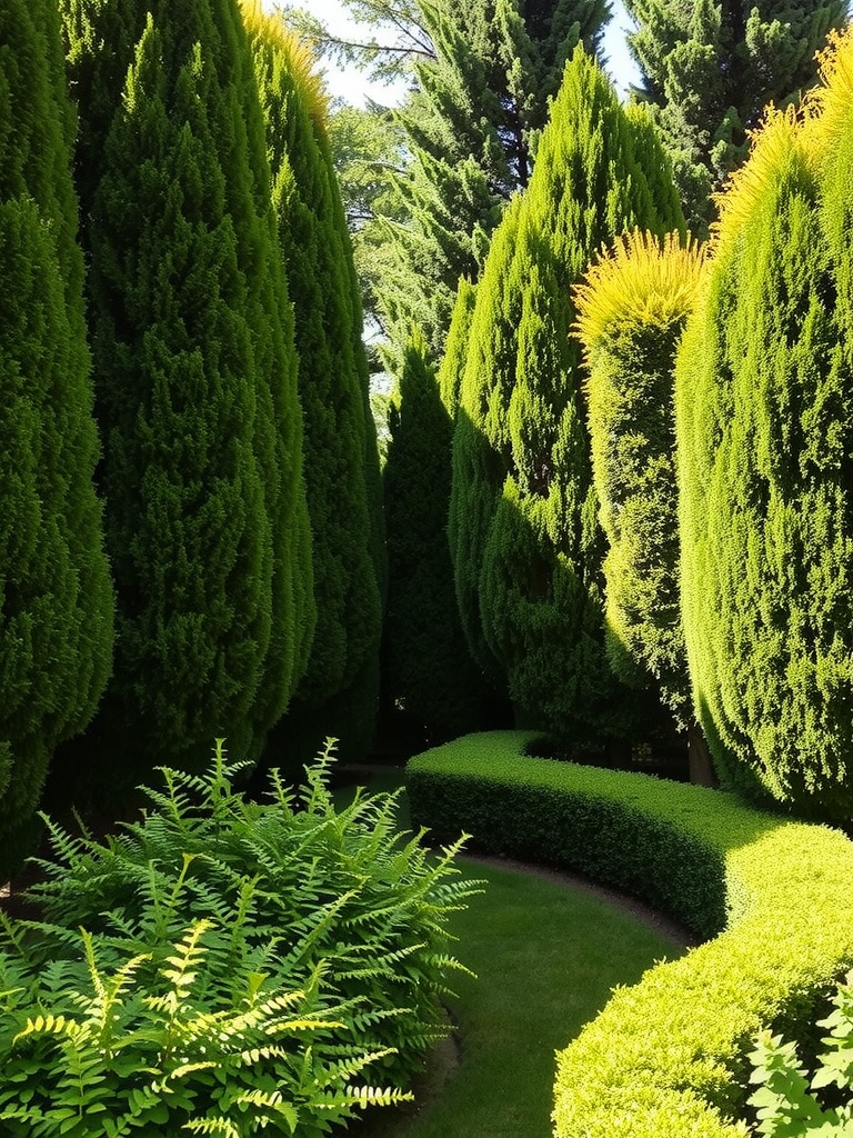 Lush Greenery for Natural Privacy