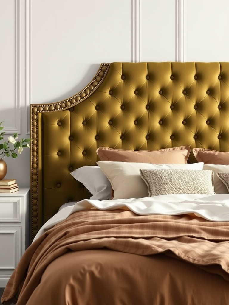 Olive Green Headboard