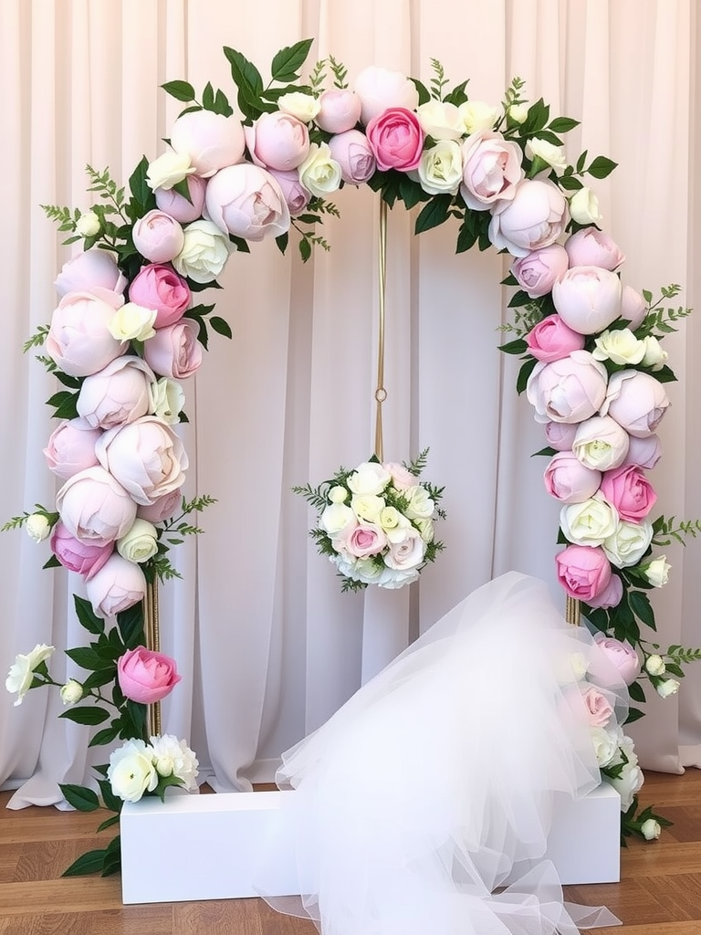 Peony-Inspired Wedding Decor