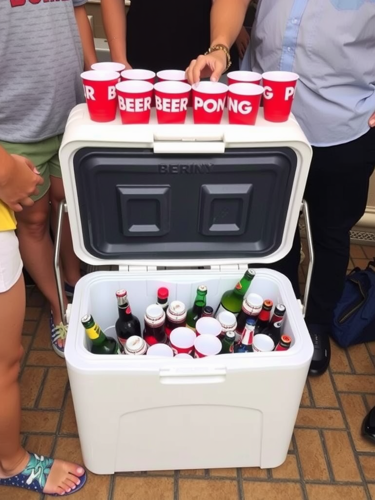 The Beer Pong Cooler