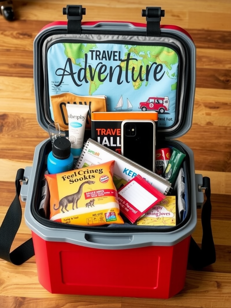 Travel Adventure Cooler