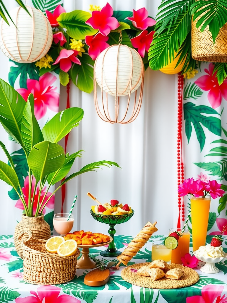 Tropical Luau Theme