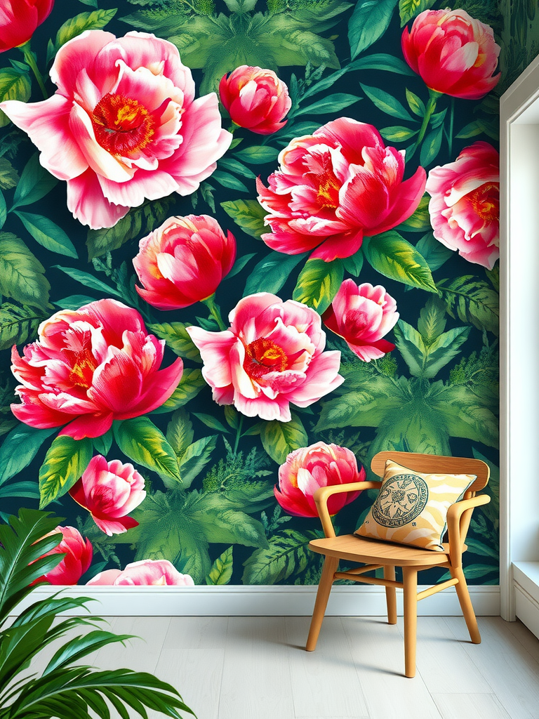 Tropical Peony Designs