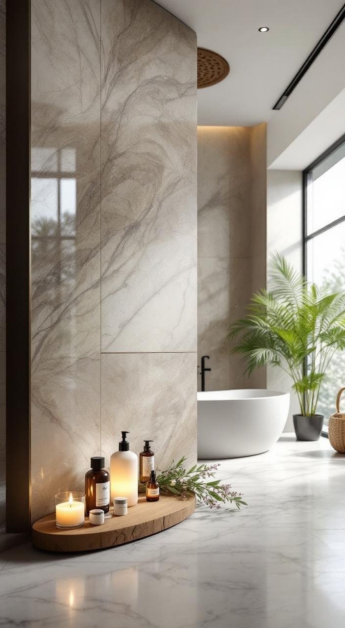 Aromatherapy spa scene with essential oils, diffusers, candles, and calming scents like lavender.